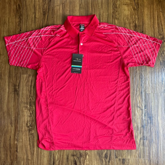 Page & Tuttle Men’s Cool Swing Polo Shirt - Picture 1 of 6